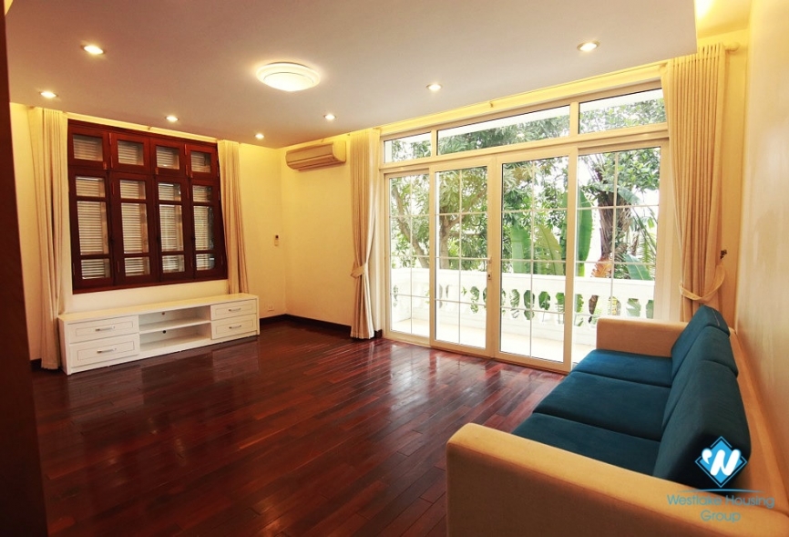 High quality and spacious house for rent in Ciputra, Tay Ho, Hanoi - Unfurnished